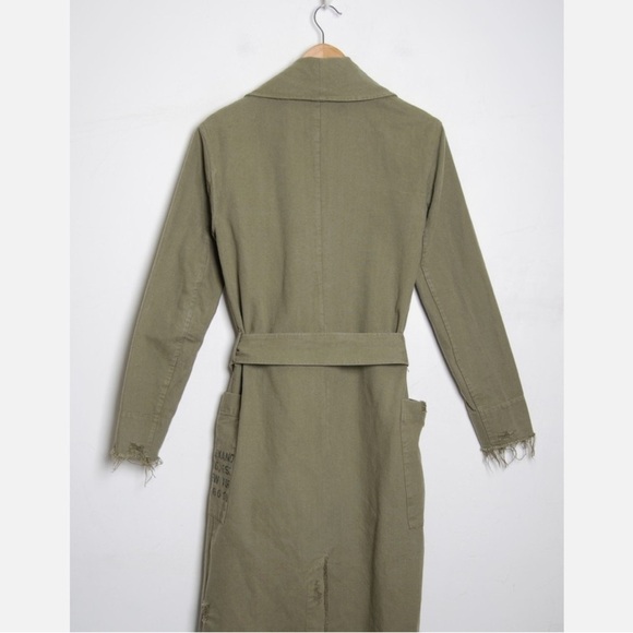 Alexander Wang Khaki Women's Trench Coat - Picture 9 of 10